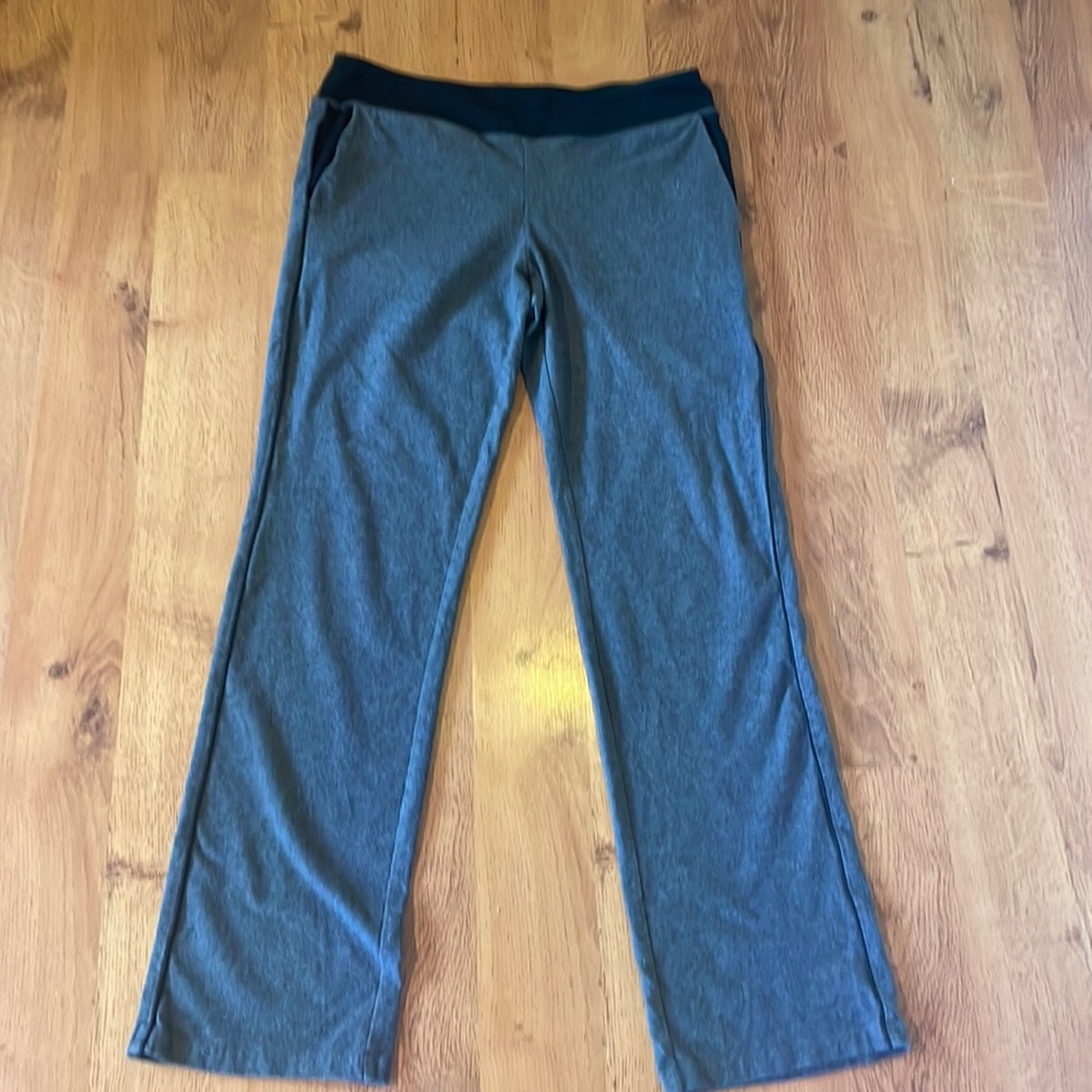Lauren gray and black active pants